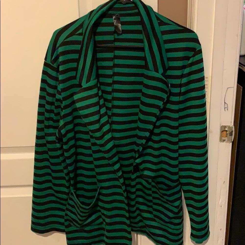 Green and Black Blazer
